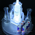 acrylic glorifier bottle wine beer holder display rack creative design customized  bar bottle display stand